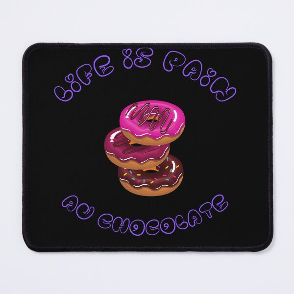 Item preview, Life is pain au chocolate designed and sold by Kuki-shop.