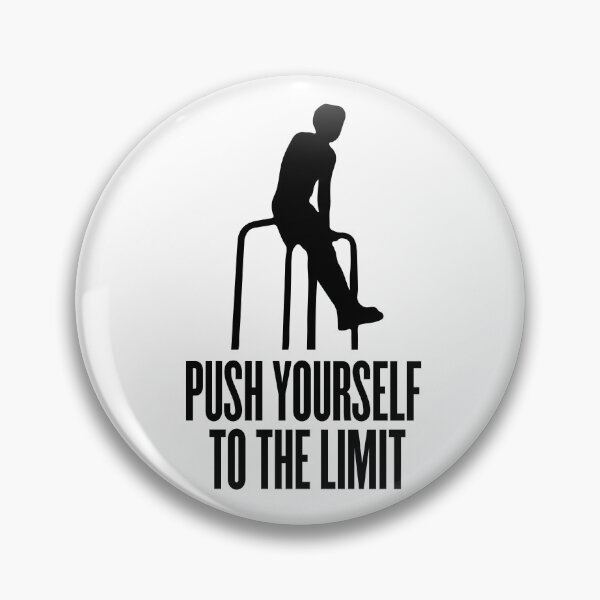 Item preview, Calisthenics dips silhouette: Push yourself to the limit designed and sold by hybridsthenos.