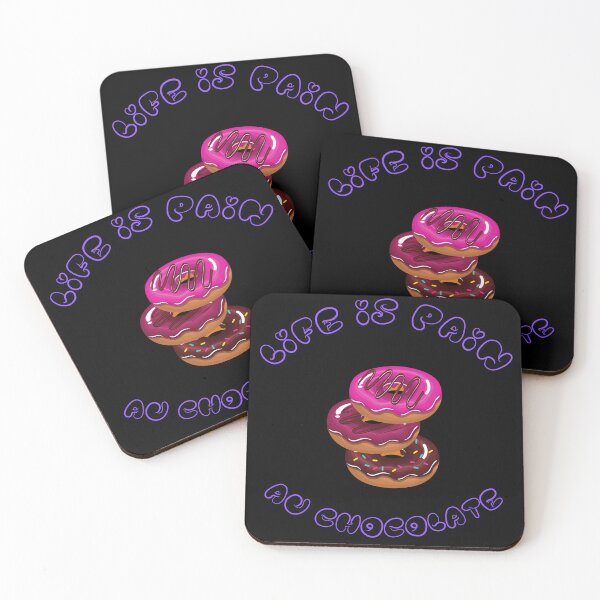 Item preview, Life is pain au chocolate designed and sold by Kuki-shop.