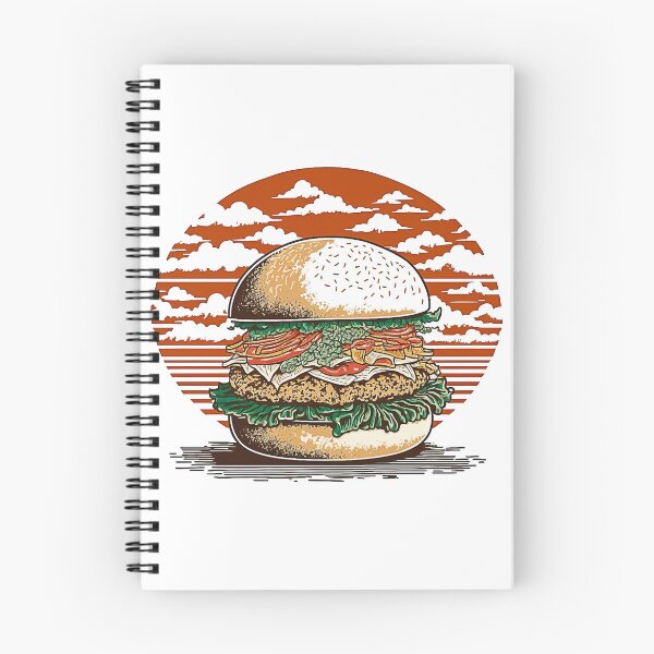 Item preview, Ukiyoe Burger: A Traditional Japanese Woodblock Print of a Hamburger in the Ukiyoe Style. designed and sold by BotTastic.