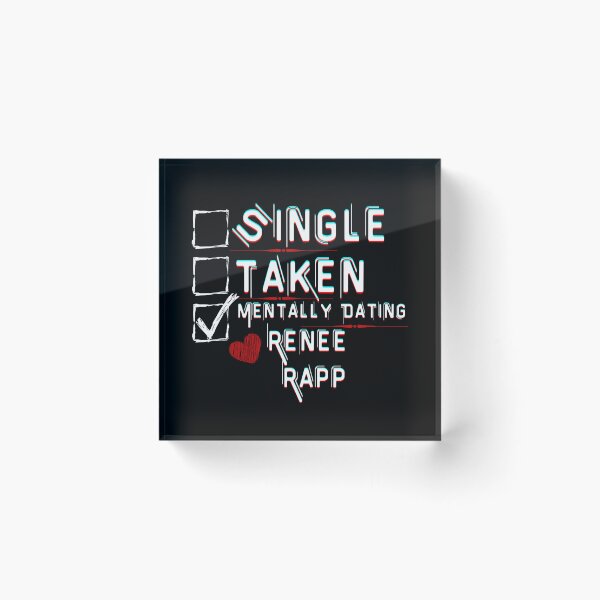 Item preview, Mentally Dating Renee Rapp designed and sold by ColorprintsGO.