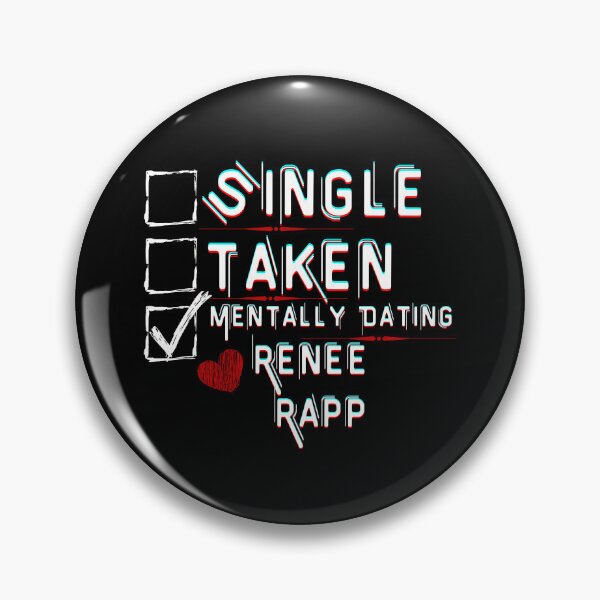 Item preview, Mentally Dating Renee Rapp designed and sold by ColorprintsGO.