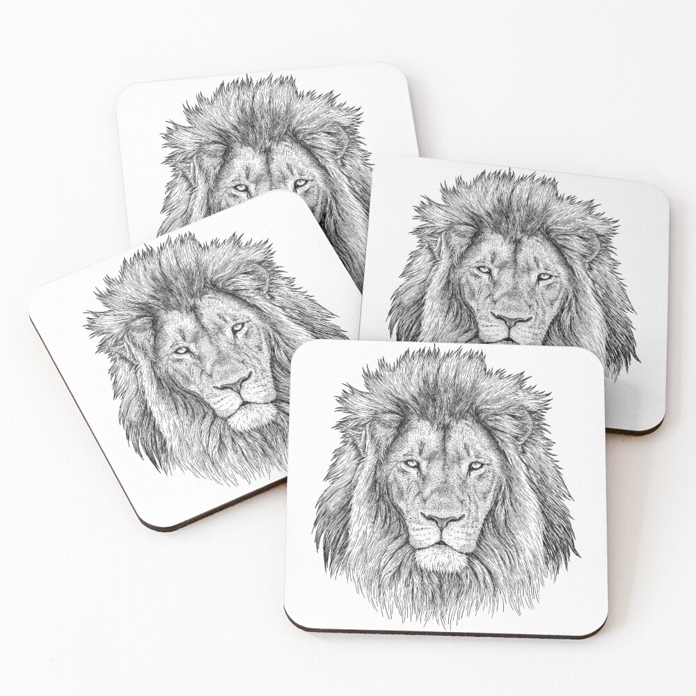 Item preview, Coasters (Set of 4) designed and sold by CheetahExp.