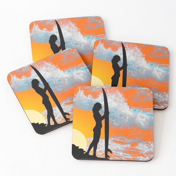 Item preview, Surfer on sunset designed and sold by Misschemical.