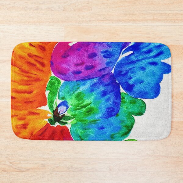 Item preview, Illusionary Floating Rainbow Flower Watercolor designed and sold by funnyhalloween.