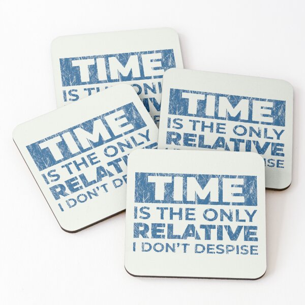 Item preview, Time is the only relative I don't despise | Speed is Relative | Funny Science Puns designed and sold by DrawingBoard.