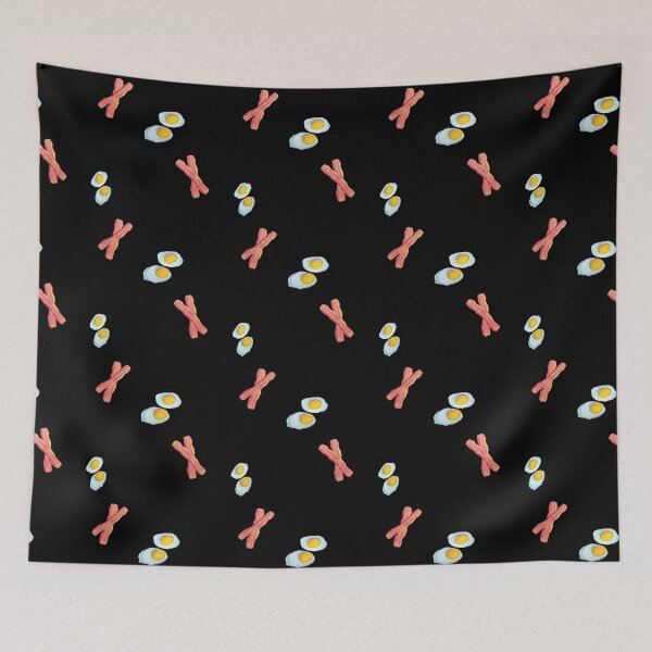 Item preview, Eggs and Bacon Breakfast Pattern  - Stickers Socks and More designed and sold by Dude  Stuff.