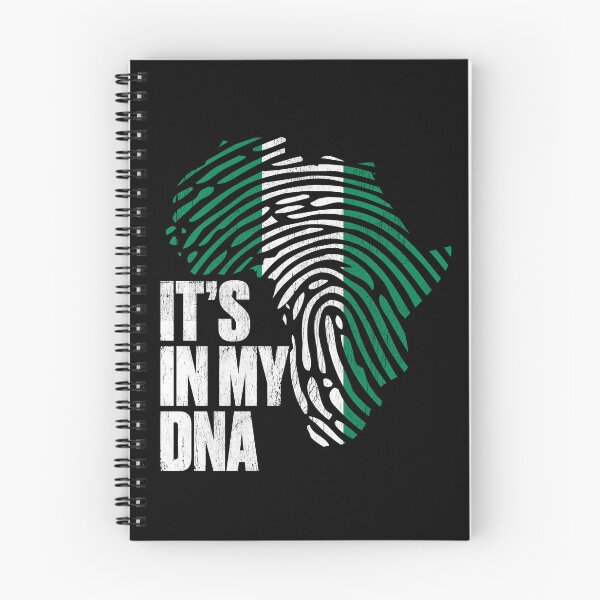 Item preview, African Nigerian It's In My DNA Africa Melanin Nigeria designed and sold by QueenOfPrint.