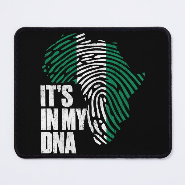 Item preview, African Nigerian It's In My DNA Africa Melanin Nigeria designed and sold by QueenOfPrint.