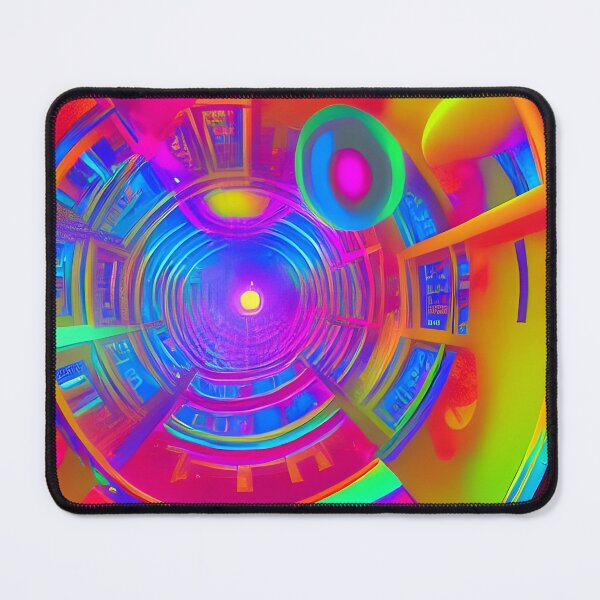Item preview, Helter Skelter Rave Party No.6 - Astral Cosmic AI Illustration designed and sold by Recall-Design.