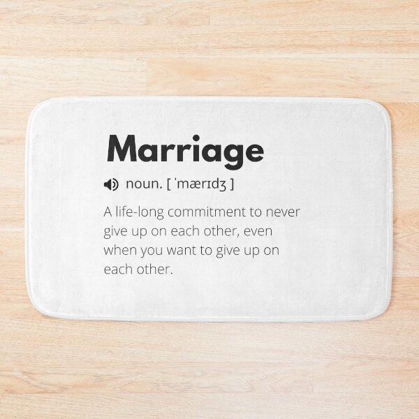 Item preview, Funny Marriage Definition designed and sold by Funny  Definition.