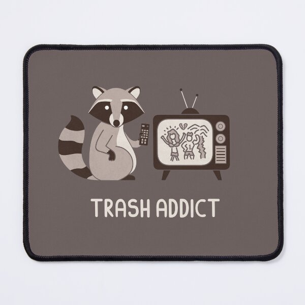 Item preview, Trash Addict designed and sold by HandsOffMyDinosaur.
