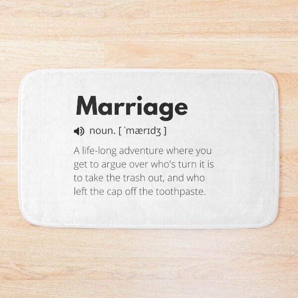 Item preview, Funny Marriage Definition designed and sold by Funny  Definition.