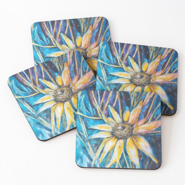 Item preview, Stunning Floating Rainbow Flower Watercolor designed and sold by funnyhalloween.