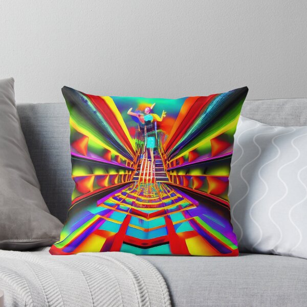 Item preview, Helter Skelter Rave Party No.9 - Astral Cosmic AI Illustration designed and sold by Recall-Design.