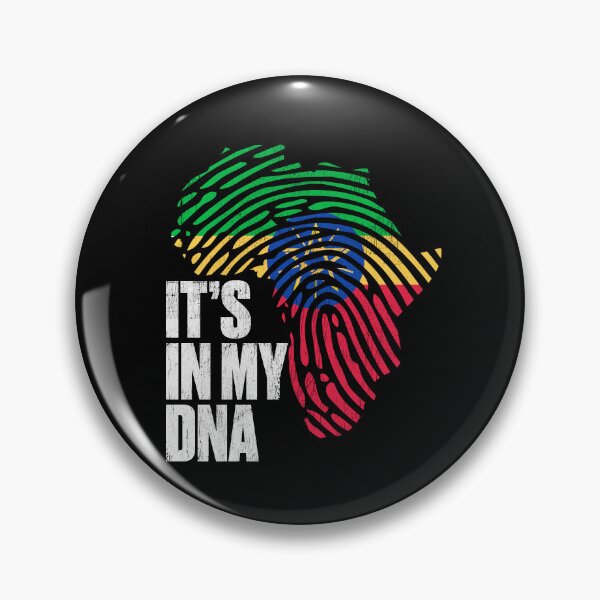 Item preview, African Ethiopian It's In My DNA Africa Melanin Ethiopia designed and sold by QueenOfPrint.