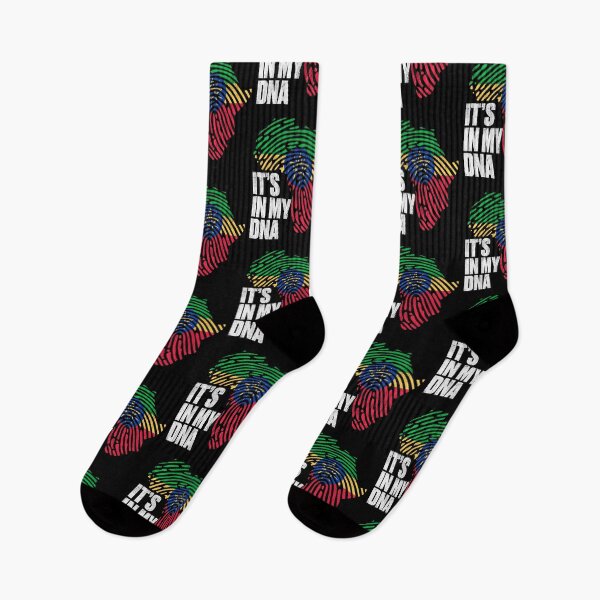 Item preview, African Ethiopian It's In My DNA Africa Melanin Ethiopia designed and sold by QueenOfPrint.
