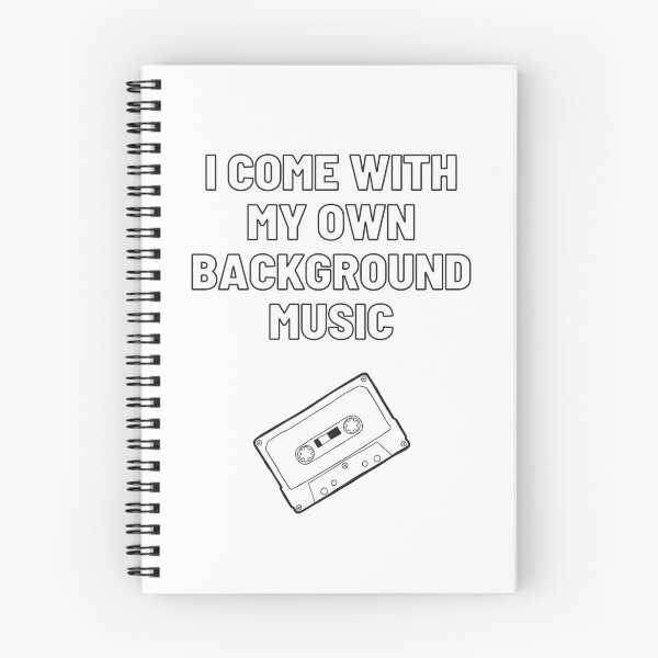 Item preview, I Come With My Own Background Music designed and sold by SwifTech.