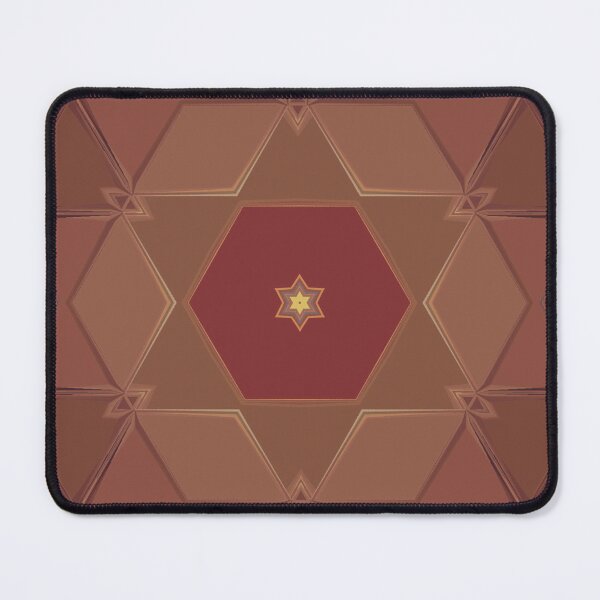 Item preview, Terracotta Color Palette Earth Tones Earthy Colors Geometric Abstract Radial Symmetry Pattern 1 of 8 designed and sold by Beachy.