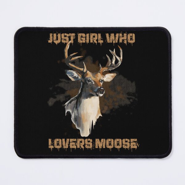 Item preview, Just girl who lovers moose designed and sold by Kuki-shop.