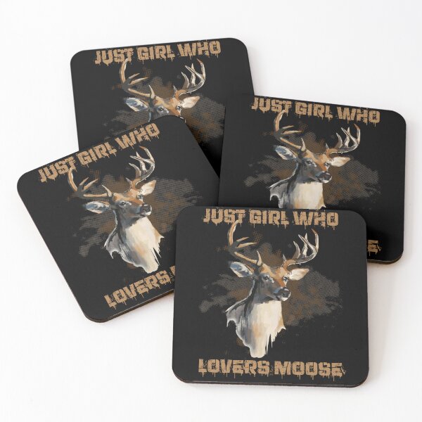 Item preview, Just girl who lovers moose designed and sold by Kuki-shop.