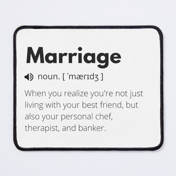 Item preview, Funny Marriage Definition designed and sold by Funny Definition.