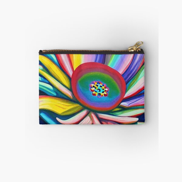 Item preview, Illusionary Hand-painted Floating Rainbow Flower  designed and sold by funnyhalloween.
