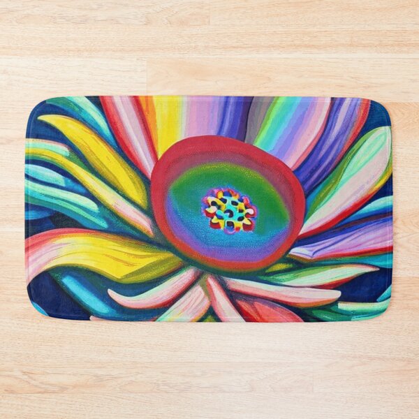 Item preview, Illusionary Hand-painted Floating Rainbow Flower  designed and sold by funnyhalloween.
