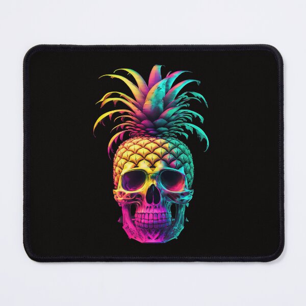 Item preview, Pineapple Skull Colourful Tripart designed and sold by CoyoteStudio.