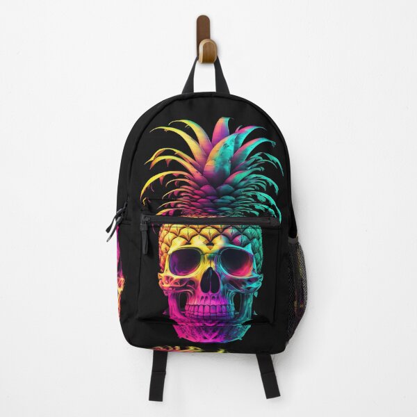 Item preview, Pineapple Skull Colourful Tripart designed and sold by CoyoteStudio.