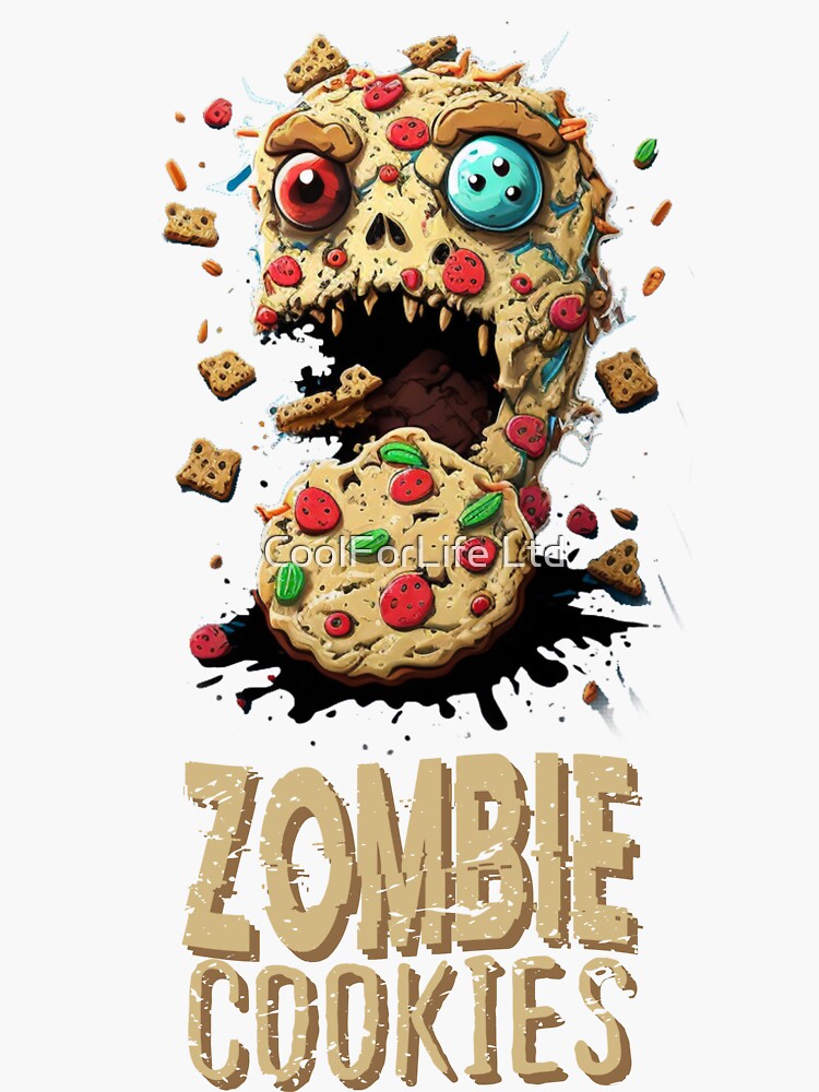 "Zombie Cookies Cool and Highdefinition Art, Scary Funny Zombie