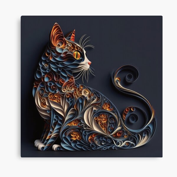 Premium AI Image  Paper craft butterfly animal quilling patterns art  painting illustration AI Generated image