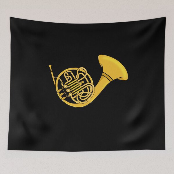 Item preview, French Horn Player Music Big Band Instrument French Horn designed and sold by DSWShirts.