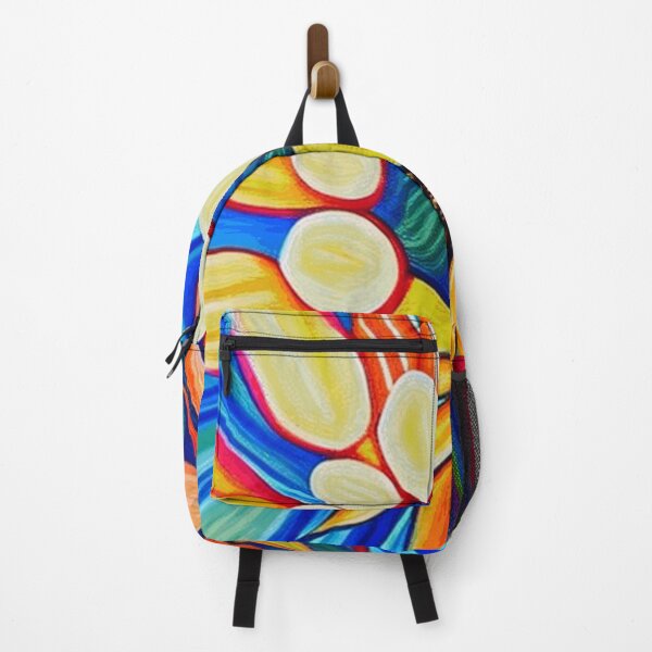 Item preview, Watercolor Hand-painted Floating Rainbow Flower  designed and sold by funnyhalloween.