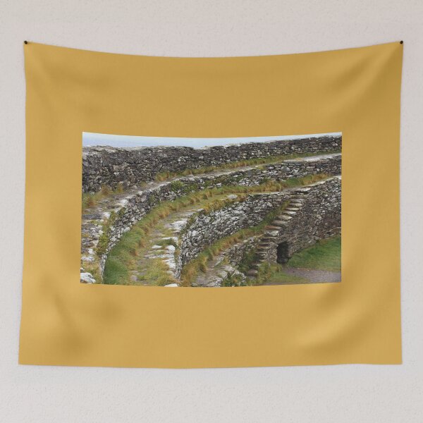 Item preview, Ruins of Grianan of Aileach the ancient stone ringfort Donegal designed and sold by eddiebarronshop.
