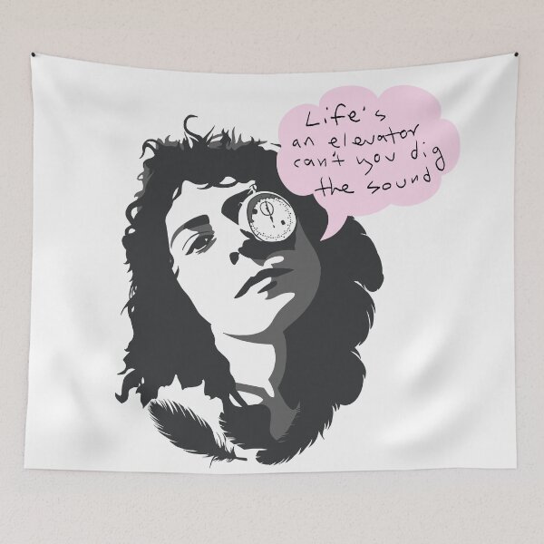 Artikelvorschau, Marc Bolan-Hommage entworfen und verkauft von monksealmoon.
