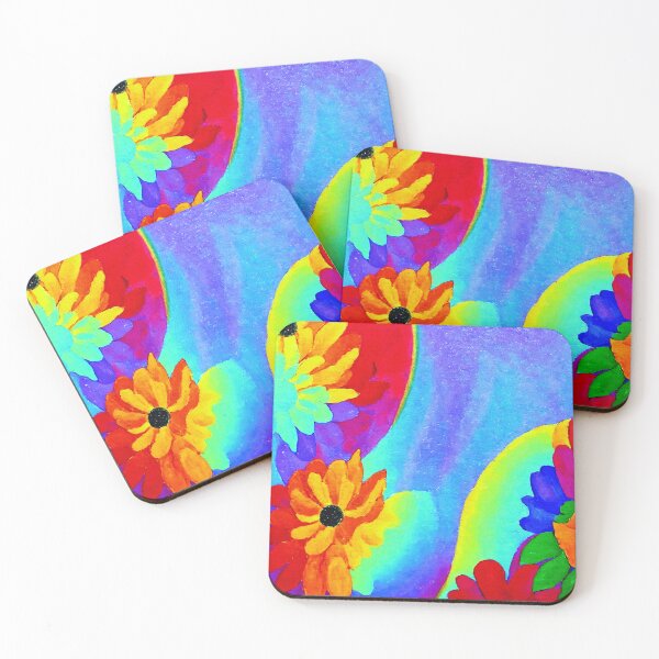 Item preview, Unique and Eye-catching Floating Rainbow Flower  designed and sold by funnyhalloween.
