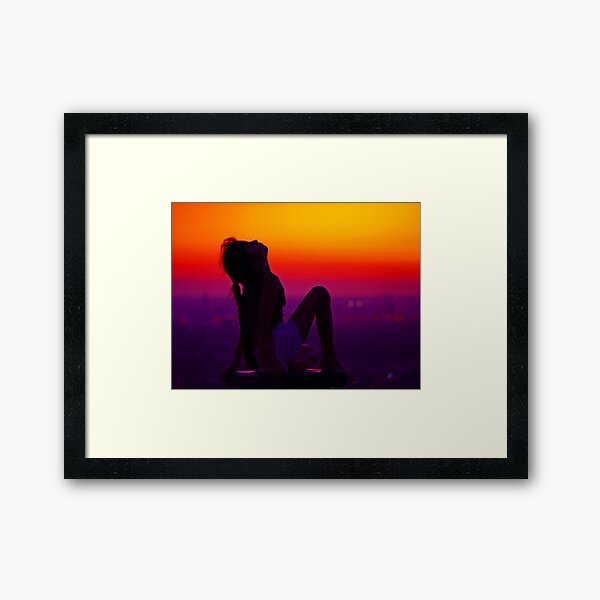 The Girl Framed Art Print