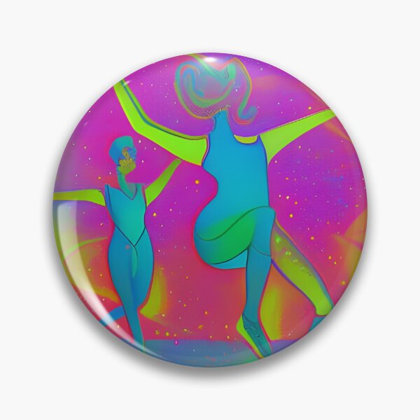 Item preview, Dancing People No.9 - Astral Cosmic AI Illustration designed and sold by Recall-Design.