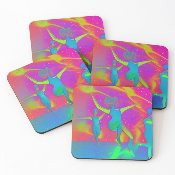 Item preview, Dancing People No.9 - Astral Cosmic AI Illustration designed and sold by Recall-Design.