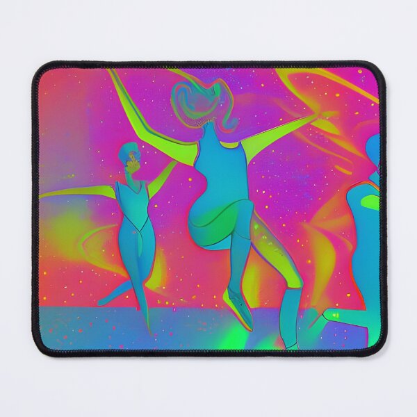 Item preview, Dancing People No.9 - Astral Cosmic AI Illustration designed and sold by Recall-Design.