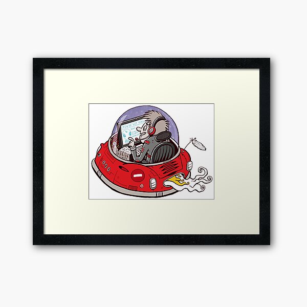 We have contact Framed Art Print