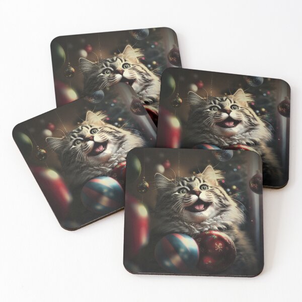 Item preview, Happy Christmas Kittens designed and sold by NTGUILTY.