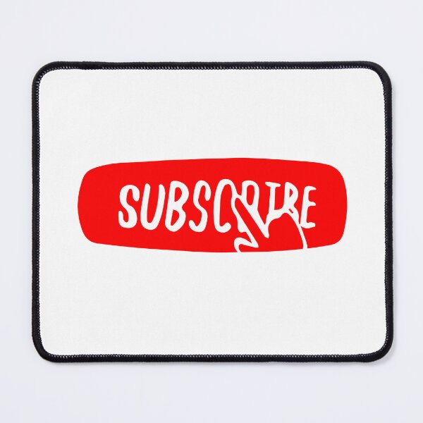 Item preview, Click on me Subscribe label  designed and sold by redDottyDesign.