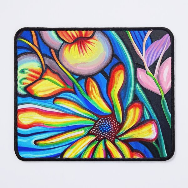 Item preview, Unique and Eye-catching Floating Rainbow Flower  designed and sold by funnyhalloween.