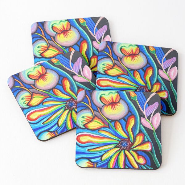 Item preview, Unique and Eye-catching Floating Rainbow Flower  designed and sold by funnyhalloween.
