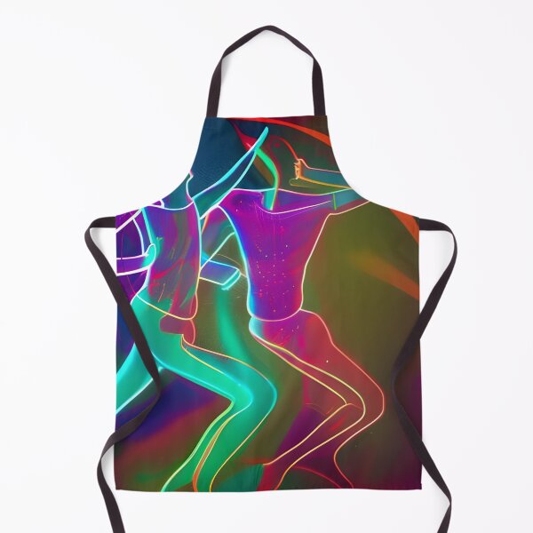 Item preview, Dancing People No.3 - Astral Cosmic AI Illustration designed and sold by Recall-Design.