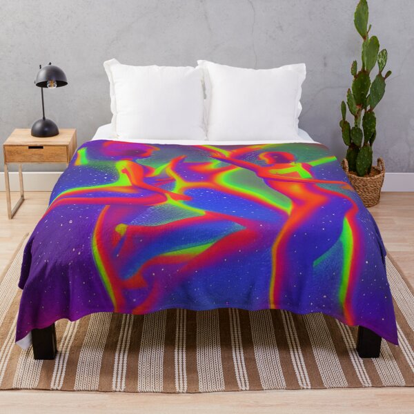 Item preview, Dancing People No.6 - Astral Cosmic AI Illustration designed and sold by Recall-Design.