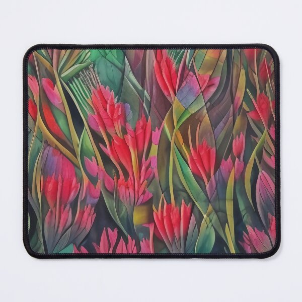 Item preview, Flaming Red Flowers designed and sold by BrindabellaArt.
