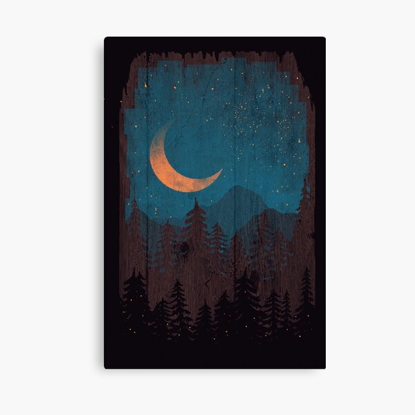 Those Summer Nights... Canvas Print